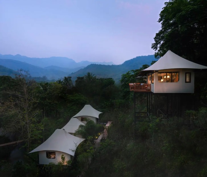 This unique adventure takes you through Thailand, Laos and Cambodia in luxury tented camps. 